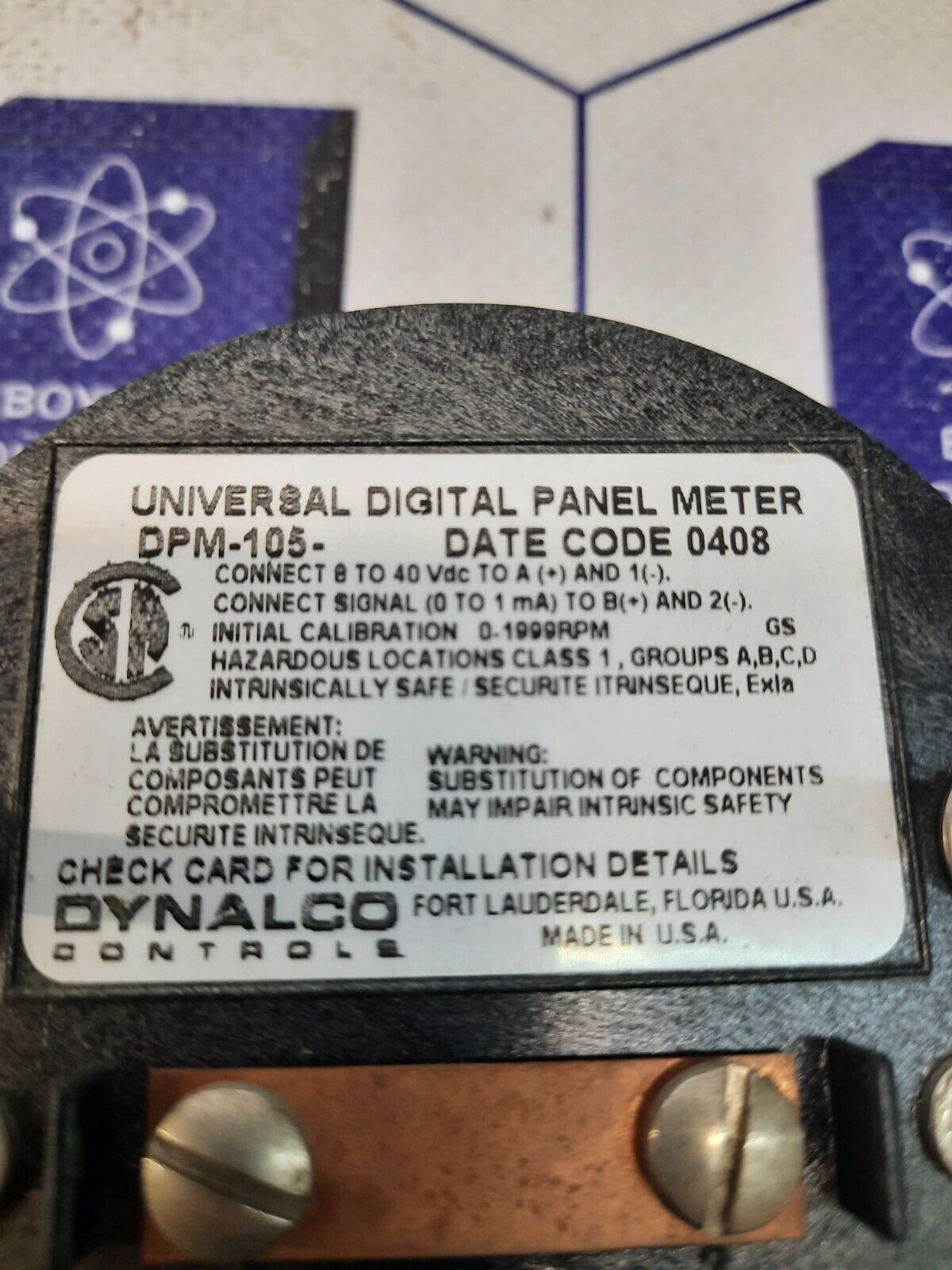 Dynalco DPM-105 Universal Digital Panel Meter