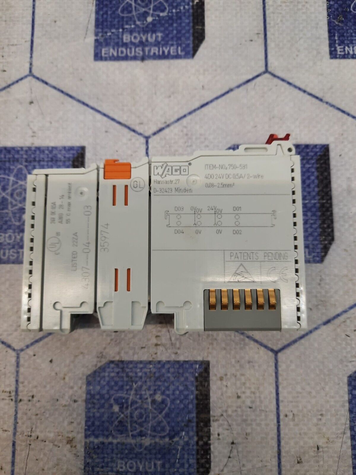 WAGO 750-531 DIGITAL OUTPUT MODULE