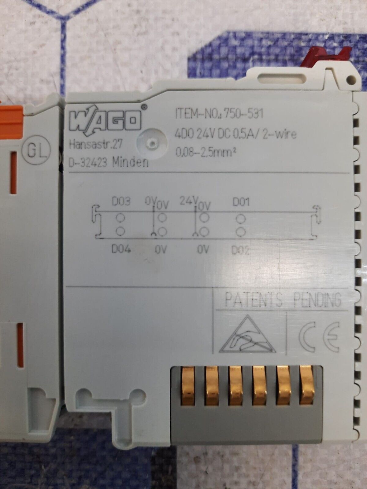 WAGO 750-531 DIGITAL OUTPUT MODULE