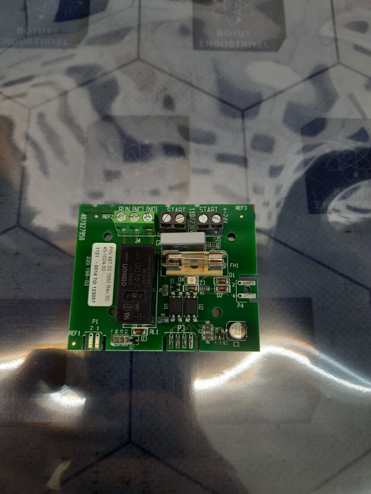 Run (NC) P/N 487 02 7950 REV:50 / 45-1024-50 CARD
