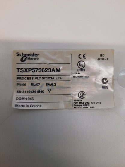 SCHNEIDER ELECTRIC TSXP573623AM POWER SUPPLY MODULE