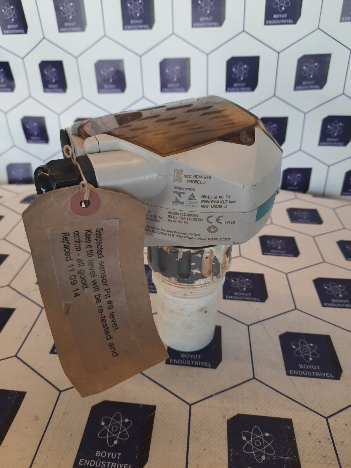 SIEMENS 7ML5221-1CB17 SITRANS PROBE LU ULTRASONIC LEVEL TRANSMITTER