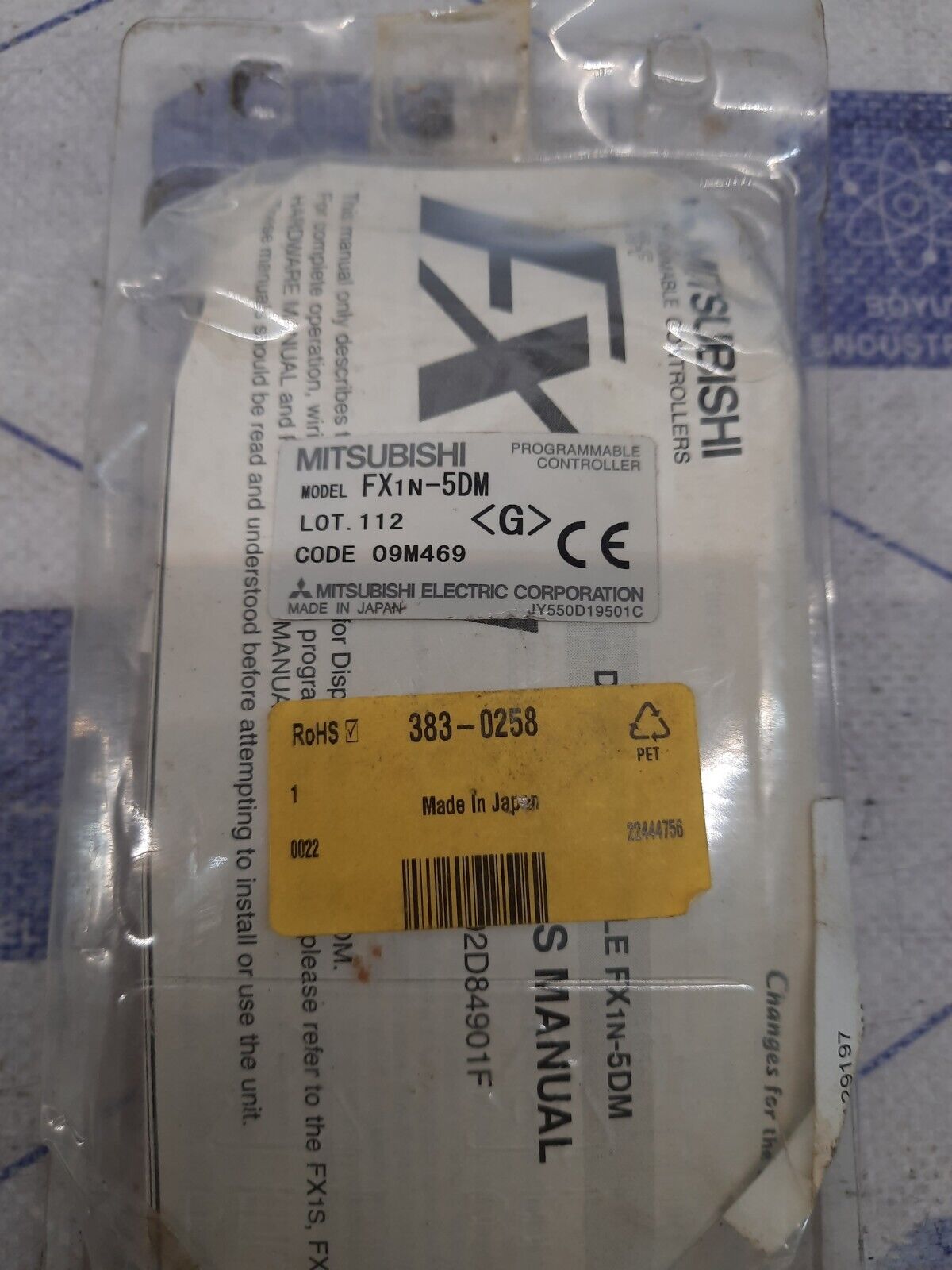 MITSUBISHI FX1N-5DM PROGRAMMABLE CONTROLLER