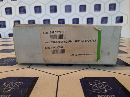 ABB SADC 500 CPU/VS/W PROCESSOR BOARD CARD 61255770C
