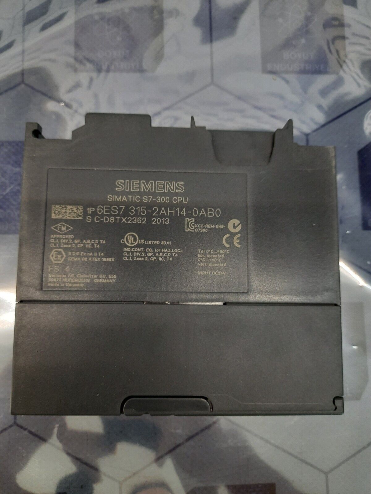 SIEMENS SIMATIC S7-300 CPU 1P 6ES7 315-2AH14-0AB0