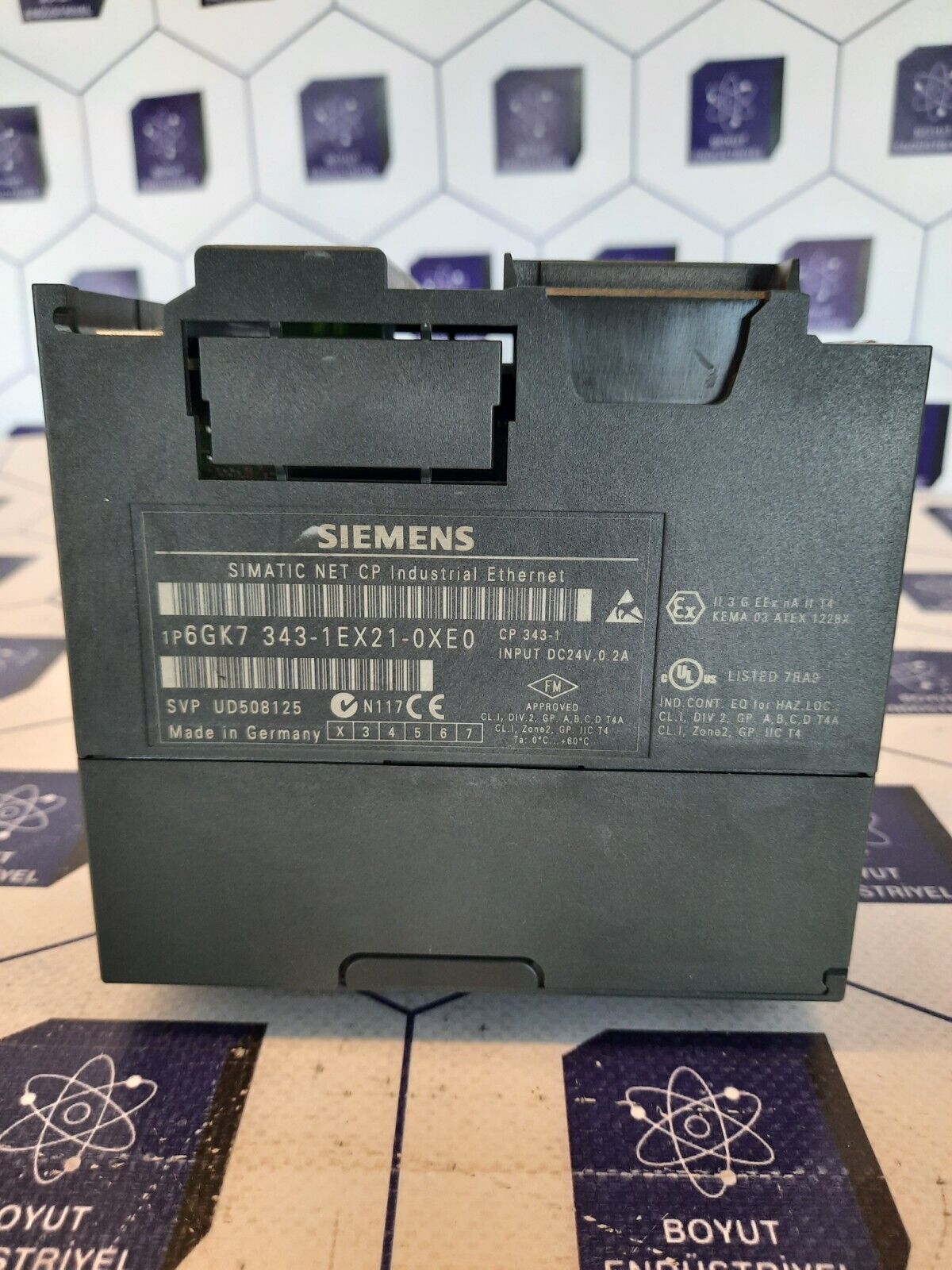 SIEMENS SIMATIC NET CP INDUSTIRAL ETHERNET 1P 6GK7343-1EX21-0XE0