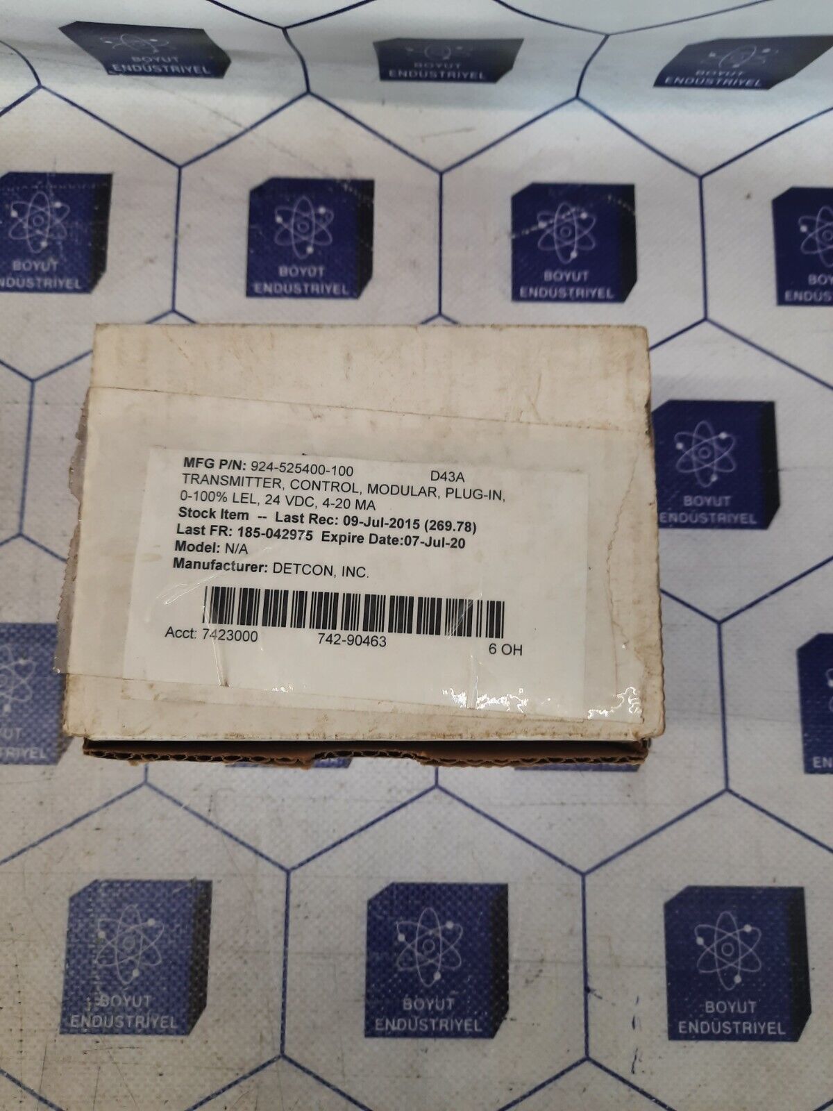 DETCON FP-424C PLUG IN TRANSMITTER CONTROL MODULE