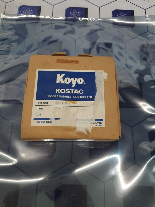 KOYO Kostac E-01T-4157 Relay Output programmable controller