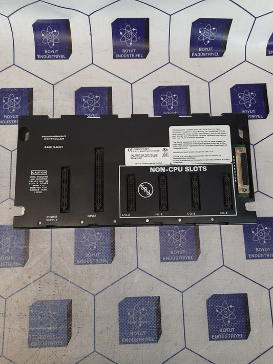 GE FANUC IC693CHS397L PROGRAMMABLE CONTROLLER BASE 5-SLOT
