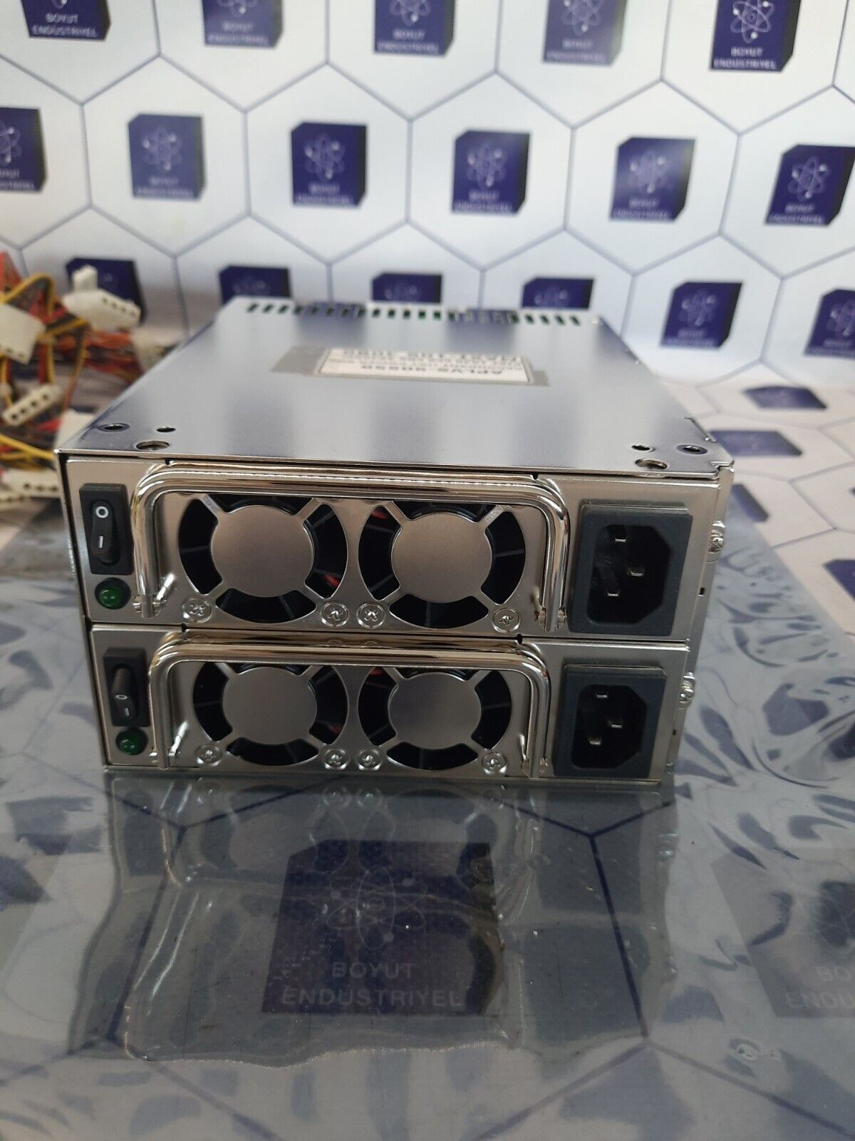 EMACS MRW-6400P Enclosure Power Supply Case w/2x