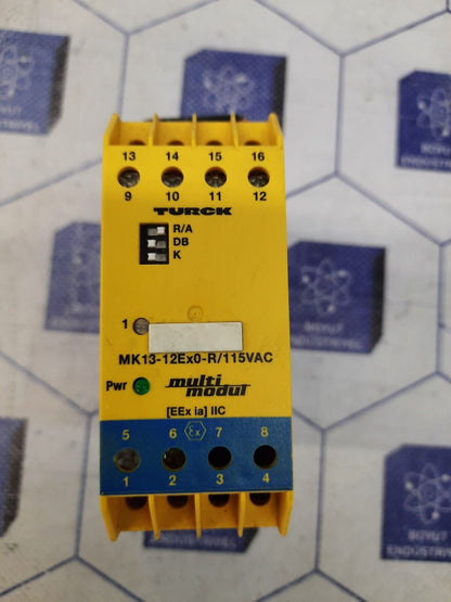 TURCK MK13-12EX0-R 115VAC Switching Amplifier
