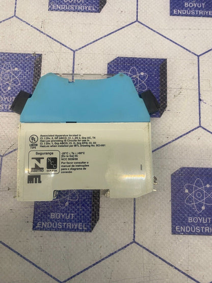 MTL 7728+ shunt diode safety barrier 28v 93ma