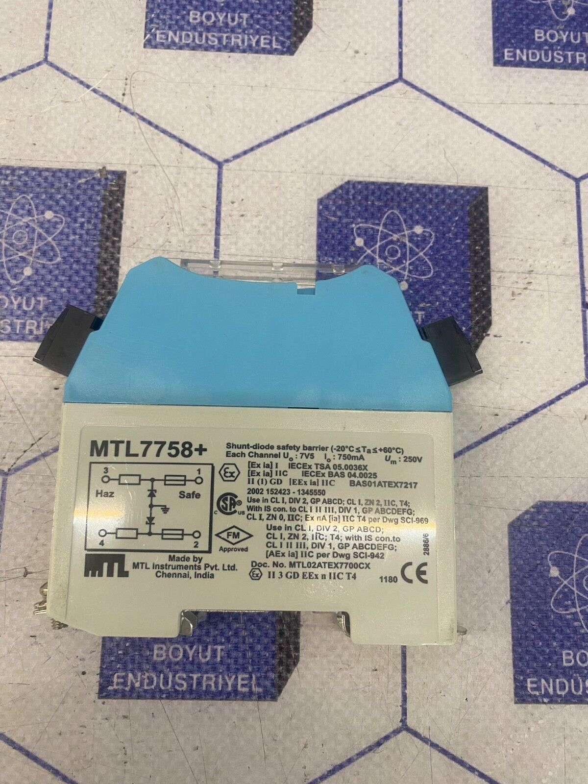 MTL 7758+ Shunt-diode Safety Barrier Each Channel