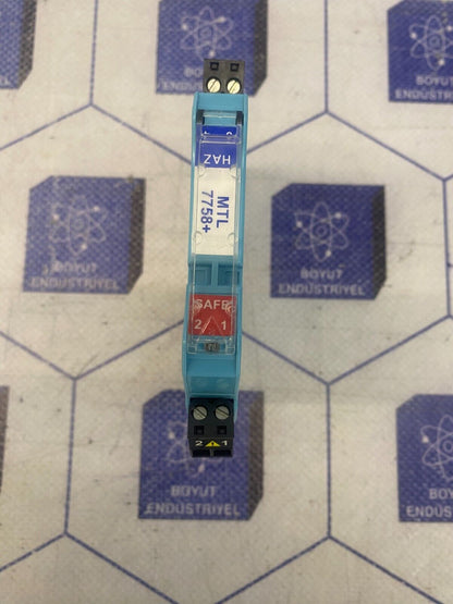 MTL 7758+ Shunt-diode Safety Barrier Each Channel