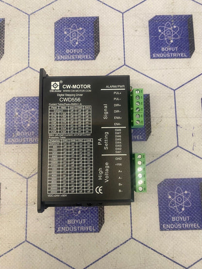 CW-MOTOR Dıgıtal Stepping Driver CWD556 24v-50v
