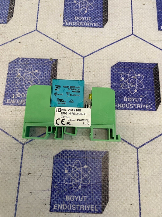 Phoenix Contact Relay Module EMG 10-REL/KSR-G24/1-LC 2942108-V23057-B0006-A201