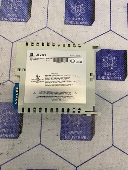 Pepperl Fuchs 542186 LB 2103 Digital Output Module