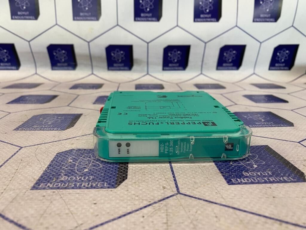 PEPPERL + FUCHS HD2-FBPS-1.25.360 FIELDBUS POWER HUB SUPPLY MODULE