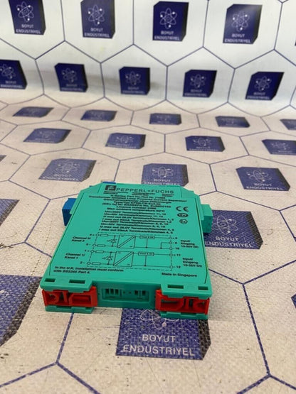 PEPPERL+FUCHS KFD0-CS-EX2-50 71988 K SERIES TRANSFORMER ISOLATED LOOP POWERED