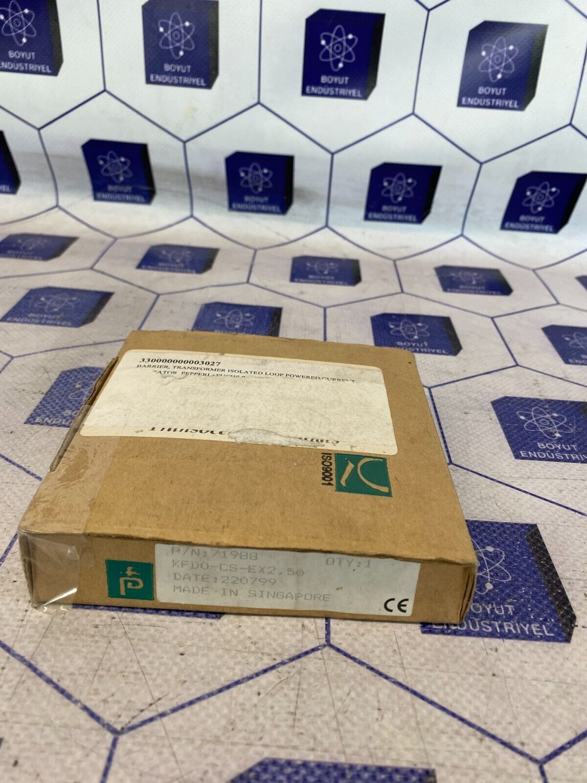 PEPPERL+FUCHS KFD0-CS-EX2-50 71988 K SERIES TRANSFORMER ISOLATED LOOP POWERED