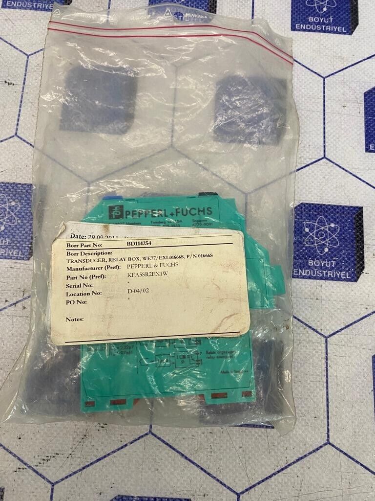 PEPPERL+FUCHS KFA5-SR2-Ex1.W SWITCH AMPLIFIER