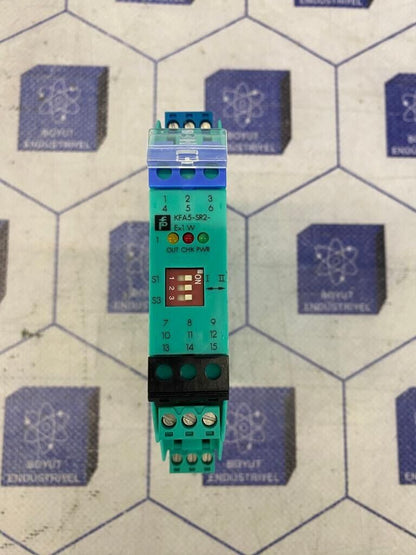 PEPPERL+FUCHS KFA5-SR2-Ex1.W SWITCH AMPLIFIER