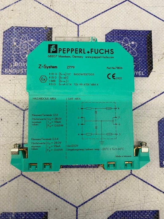 PEPPERL+FUCHS Z-SYSTEM Z779 / 68307 DIODE BARRIER