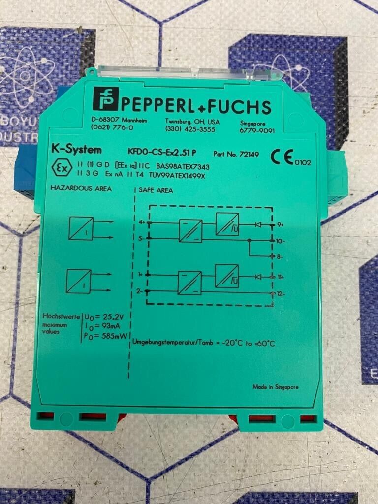 PEPPERL+FUCHS KFDO-CS-Ex2.51P K-SYSTEM