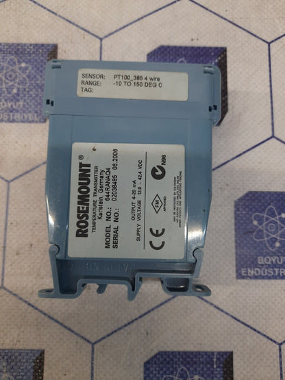 ROSEMOUNT 644R TEMPERATURE TRANSMITTER 644RANAQ4