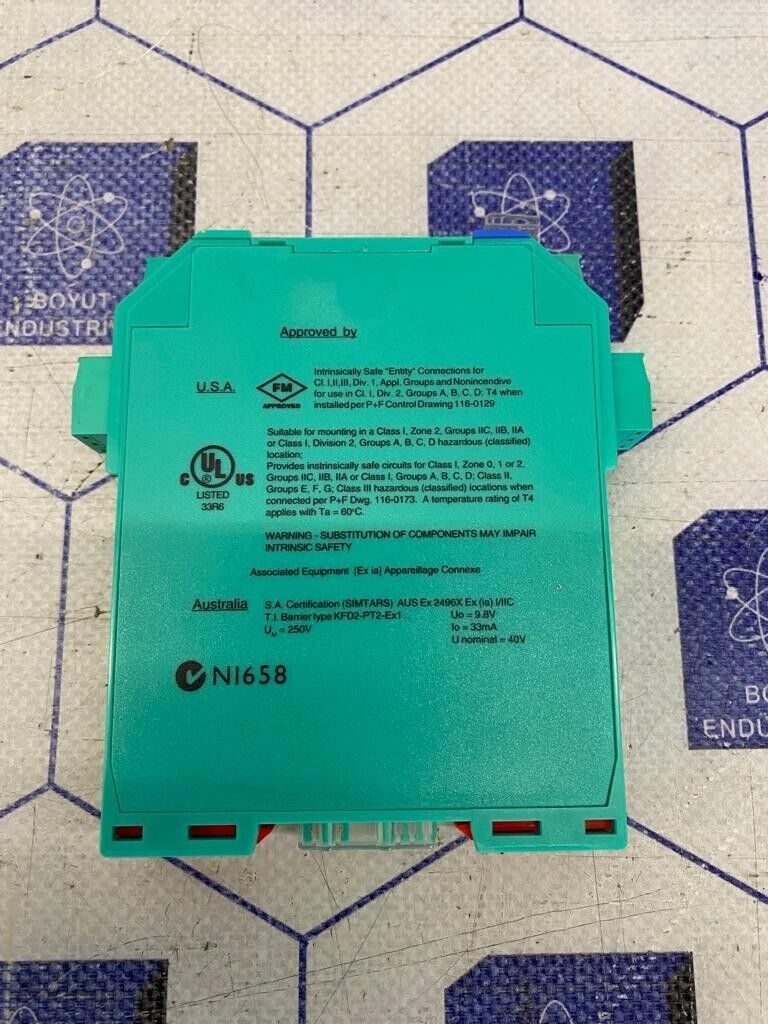 Pepperl+Fuchs KFD2-PT2-Ex1-5 K-System d-68307