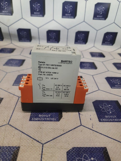 BARTEC Modex 07-7311-9372/3000 24v Switching Relay