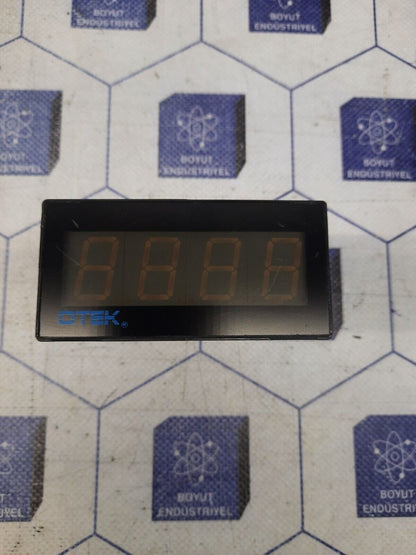 OTEK CORP PANEL METER MODEL OJ200840111