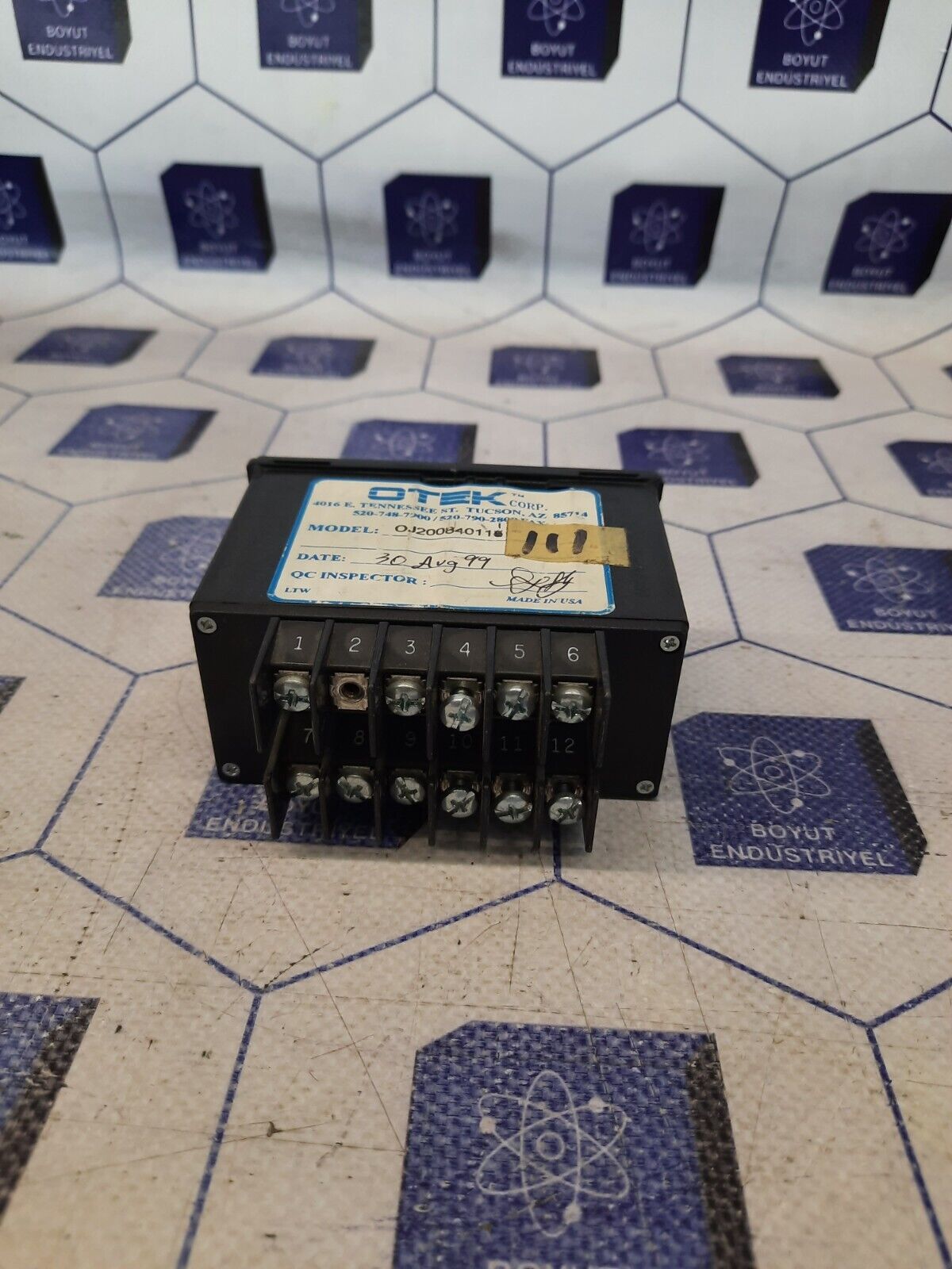 OTEK CORP PANEL METER MODEL OJ200840111