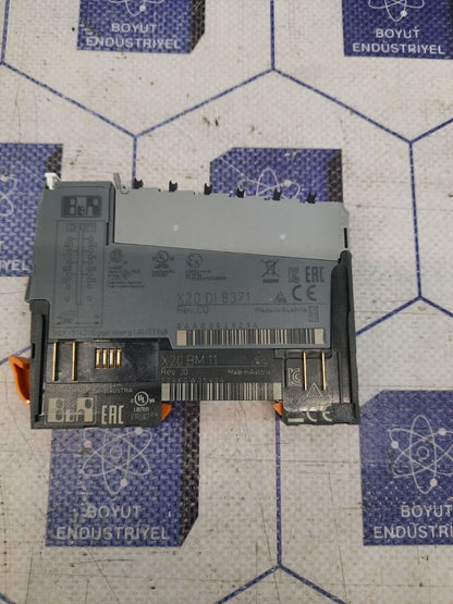B&R X20 DI 8371 REV.C0 CONTROLS