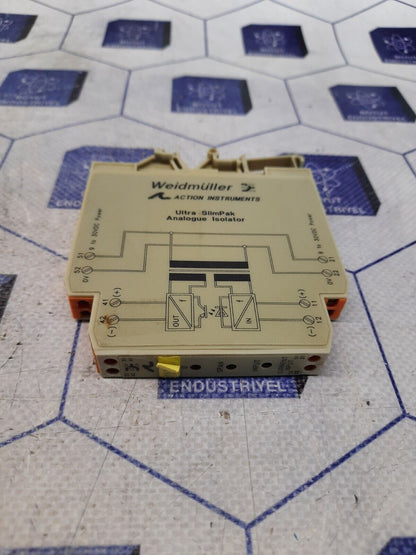 WEIDMULLER 832709 SLIMPAK ANALOGUE ISOLATOR