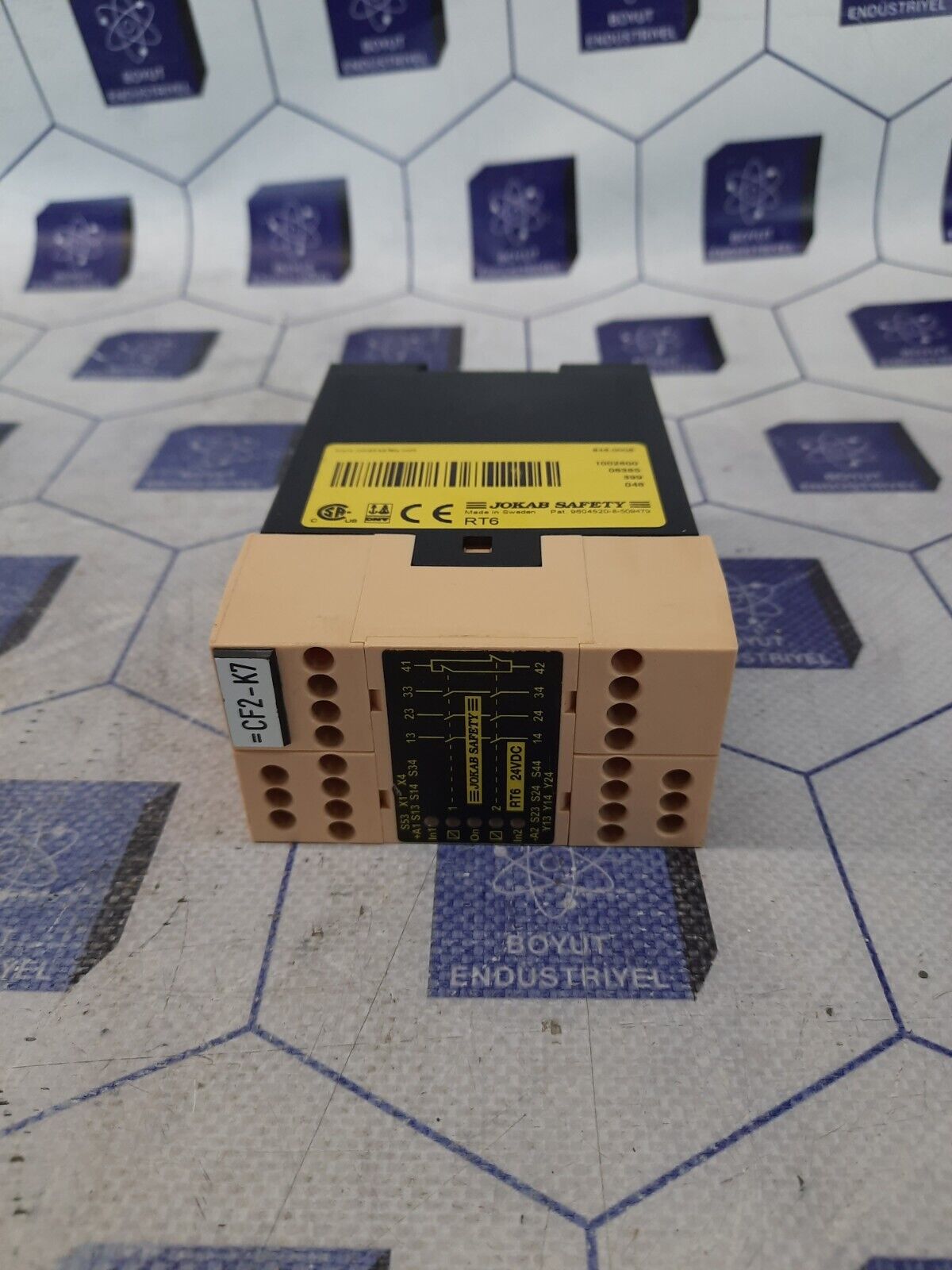 JOKAB SAFETY RT6 24VDC SAFETY RELAY