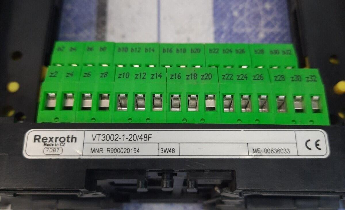 Rexroth VT-3002-1 20/48F R900020154 Card Holder