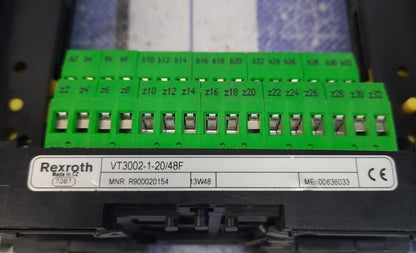 Rexroth VT-3002-1 20/48F R900020154 Card Holder