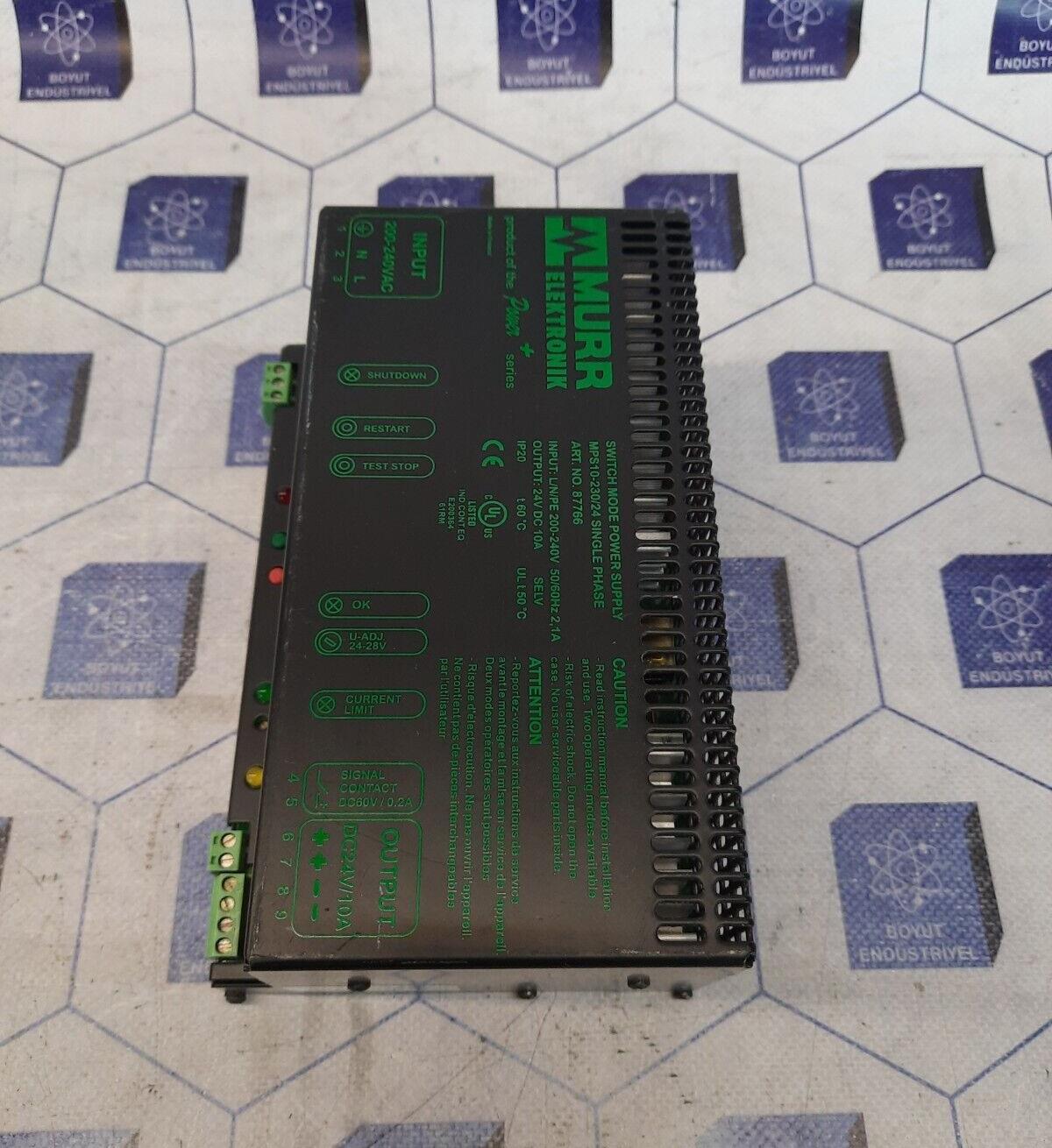 Murr Elektronik MPS10-230/24 Single Phase Switch Mode Power Supply