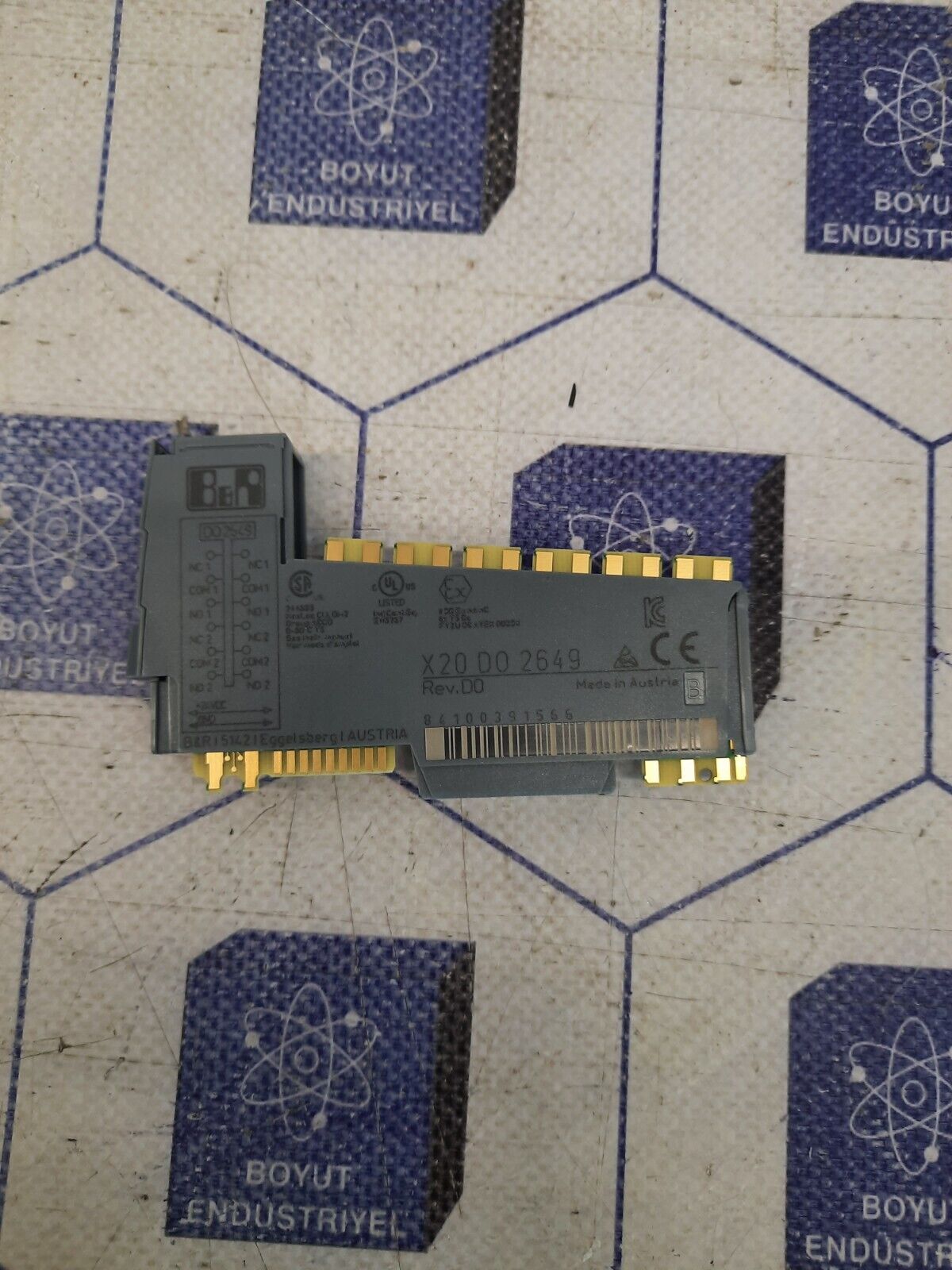B&R X20 D0 2649 REV.D0 RELAY OUTPUT