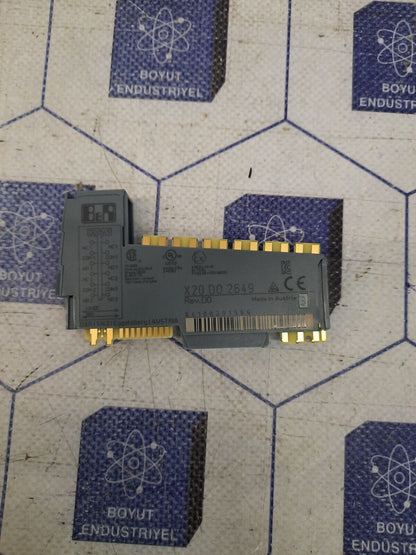 B&R X20 D0 2649 REV.D0 RELAY OUTPUT