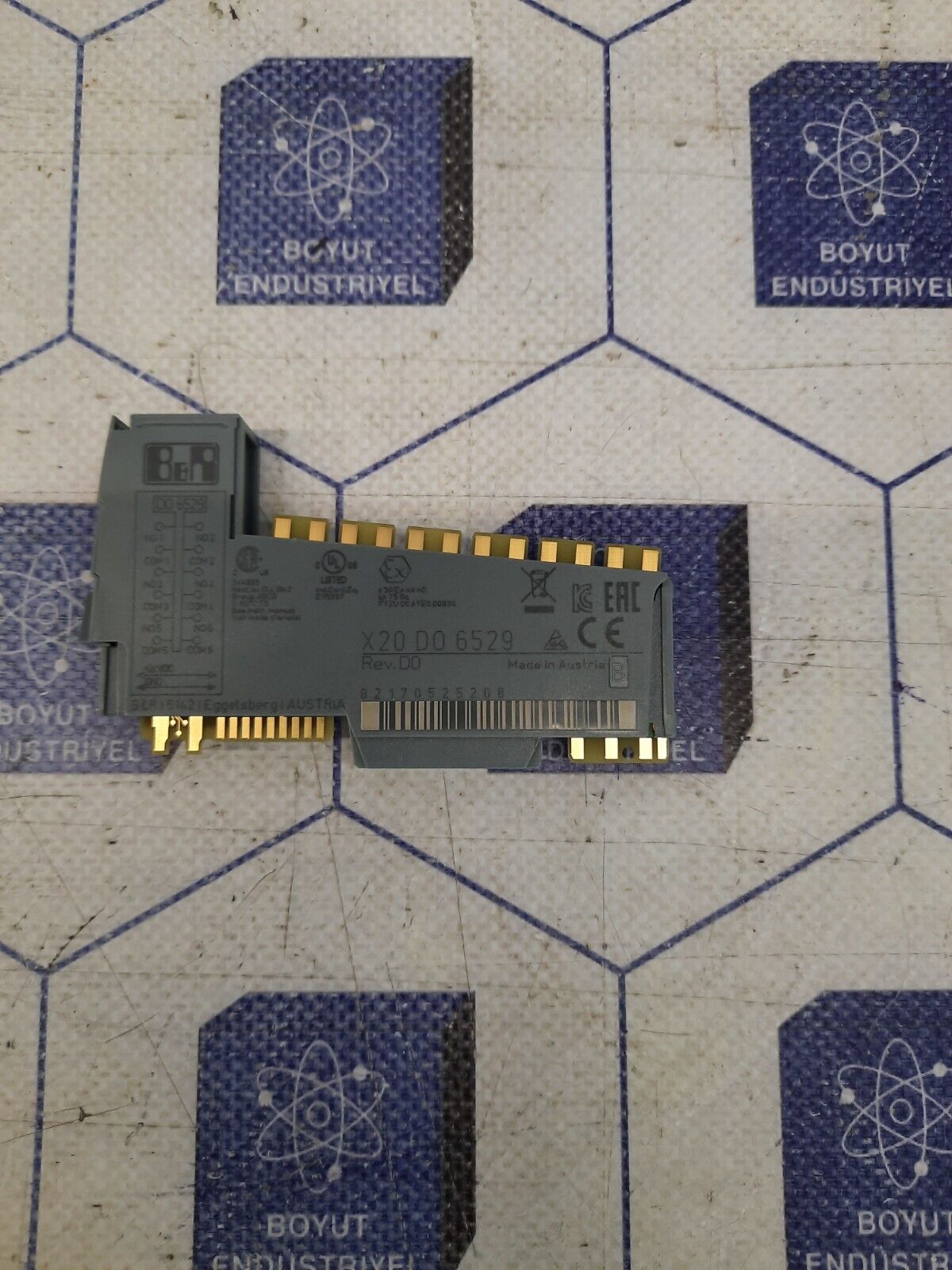 B&R X20 D0 6529 REV.D0 RELAY OUTPUT