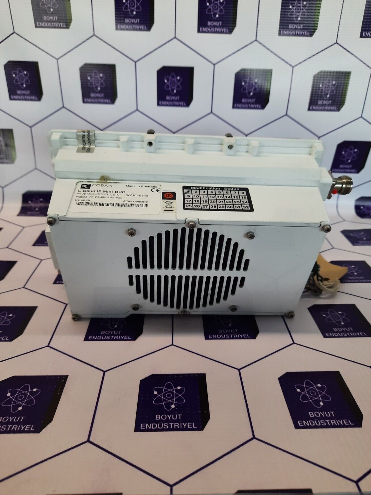 Codan L-Band IF Mini-BUC 4908-W/E-DC/EX-CE-NI 8W Ku-Band