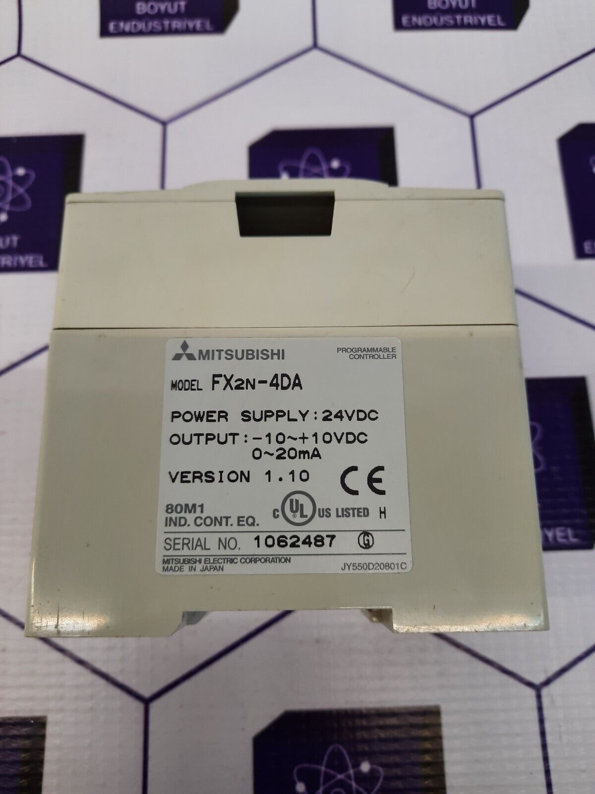 MITSUBISHI FX2N-4DA PROGRAMMABLE CONTROLLER