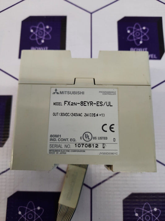 MITSUBISHI FX2N-8EYR-ES/UL PROGRAMMABLE CONTROLLER