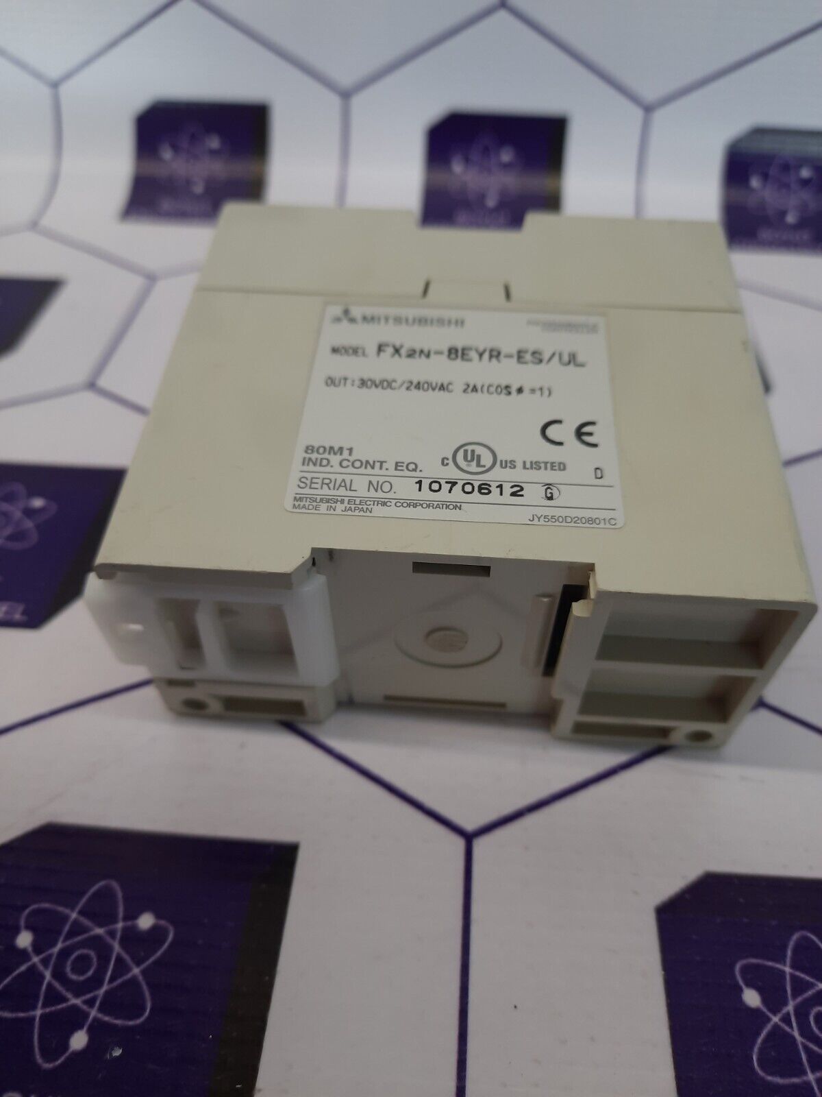MITSUBISHI FX2N-8EYR-ES/UL PROGRAMMABLE CONTROLLER