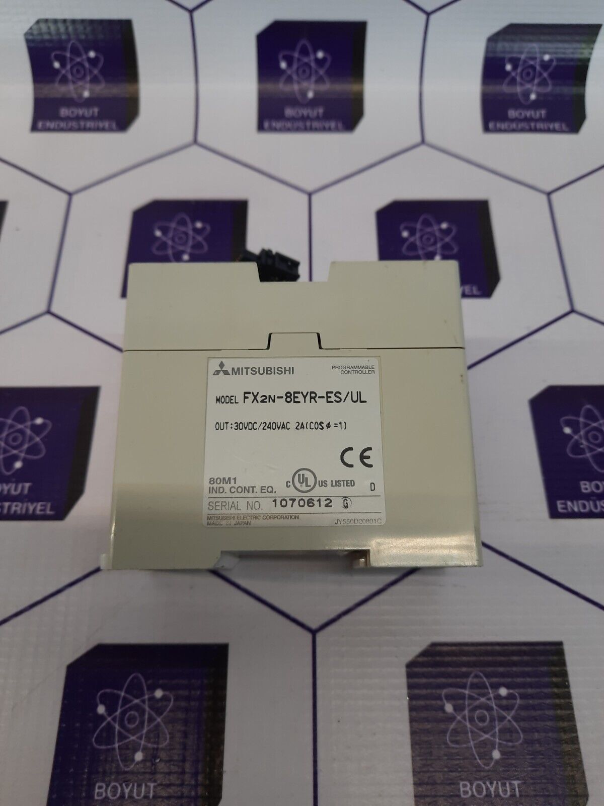 MITSUBISHI FX2N-8EYR-ES/UL PROGRAMMABLE CONTROLLER
