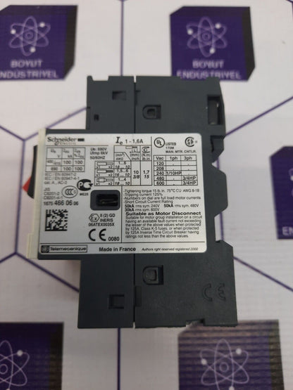 Schneider Electrıc GV2ME06 Motor Circuit Breaker