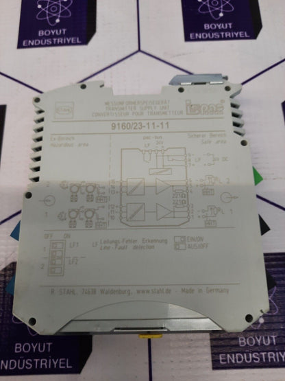 STAHL ISPAC 9160/23-11-11 TRANSMITTER SUPPLY UNIT