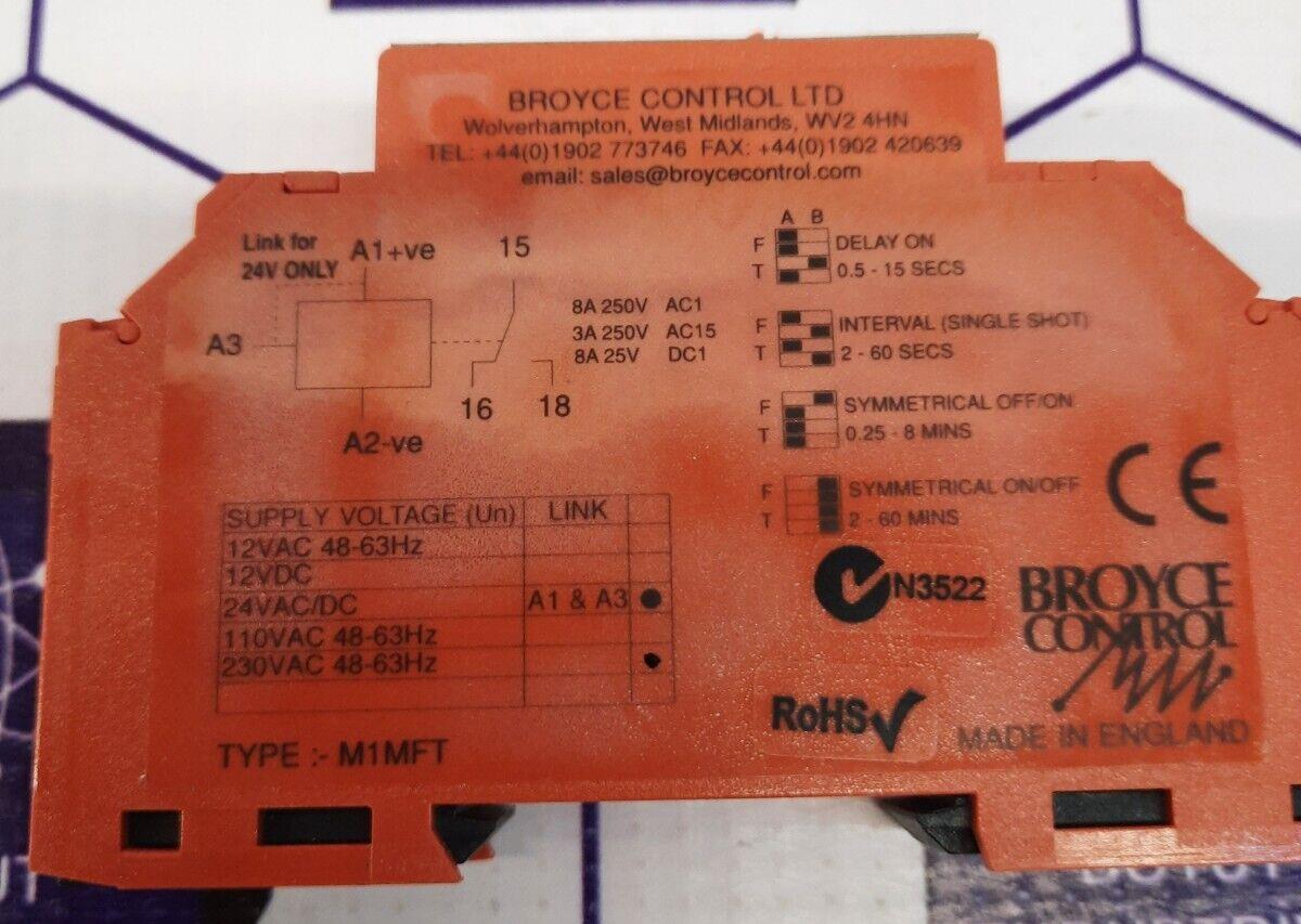 BROYCE CONTROL M1MFT 330-6654  Multi Time Range Timer